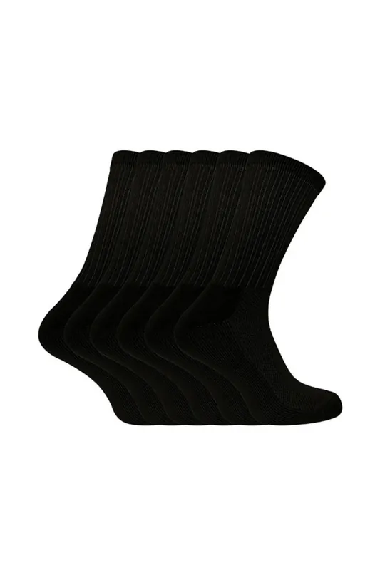 6 Pairs Bamboo Cotton Low Cut Trainer Socks - Sock Snob