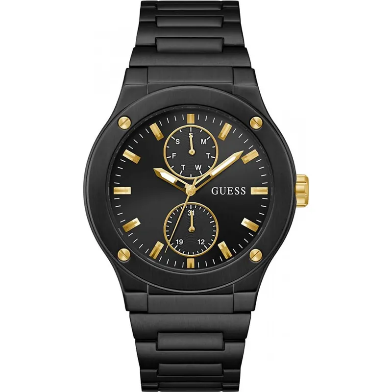 GW0795G3 Dress 45mm Quartz Watch - Guess