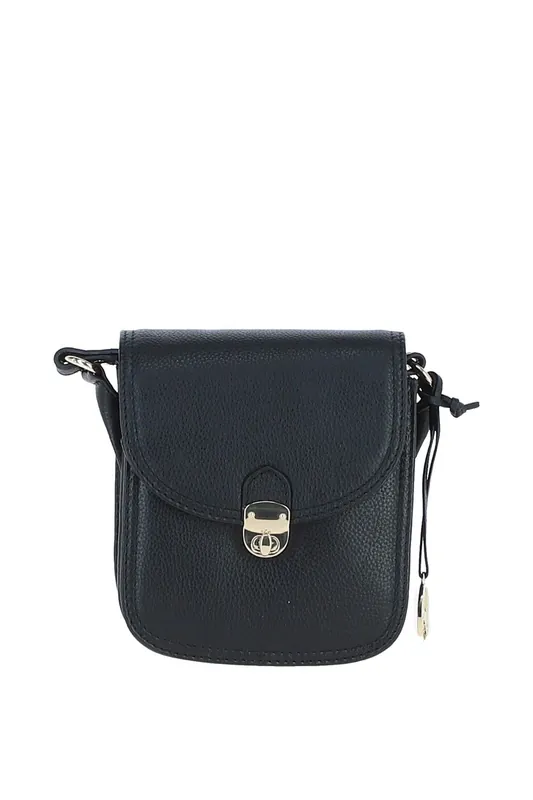 Elegant Leather Crossbody Bag with Twist Lock - Ashwood Leather