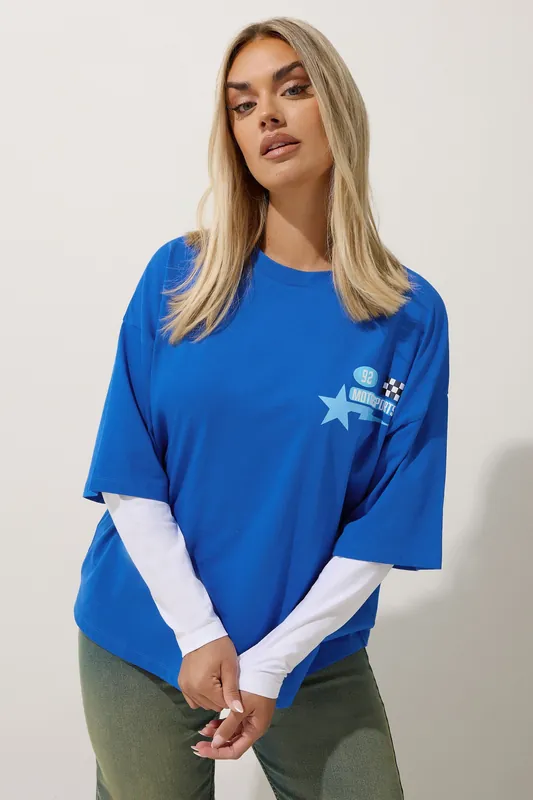Motorsport Graphic 2-In-1 T-Shirt