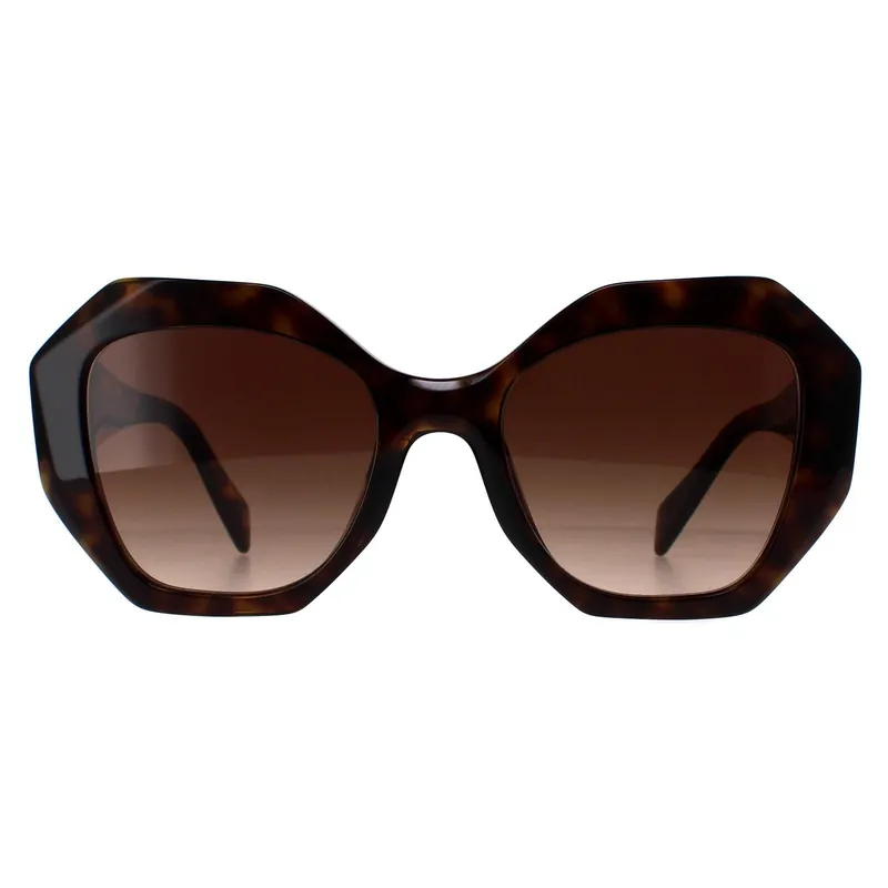 Round Tortoise Brown Gradient PR16WS - Prada