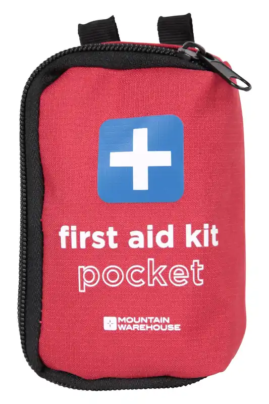 Lightweight Compact Emergency Safety Essentials Pocket First Aid Kit - Mountain Warehouse