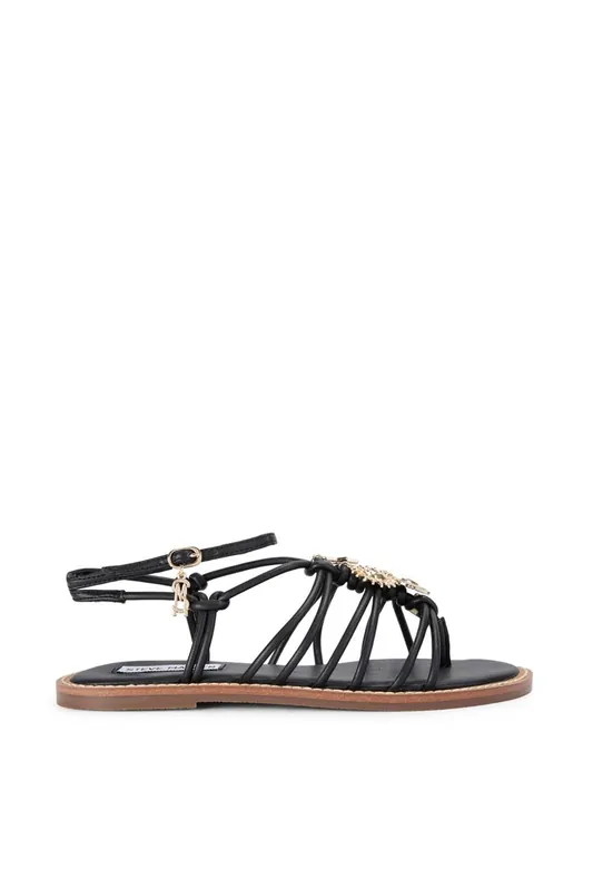 La Charmer Black' Sandals - STEVE MADDEN
