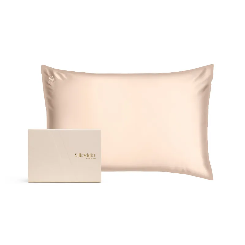 Silk Addict 100% Mulberry Silk Pillowcase – Caramel