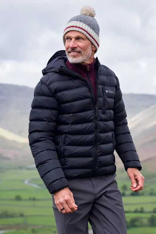 Padded Winter Jacket Water-resistant Lightweight Coat