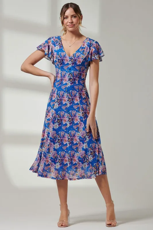 Harley Floral Mesh Dress - Jolie Moi