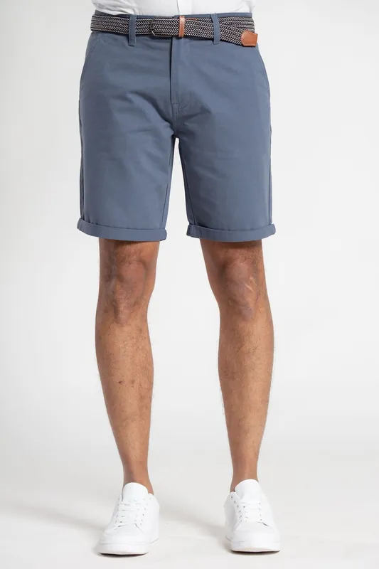 Cotton Belted Chino Shorts - Tokyo Laundry
