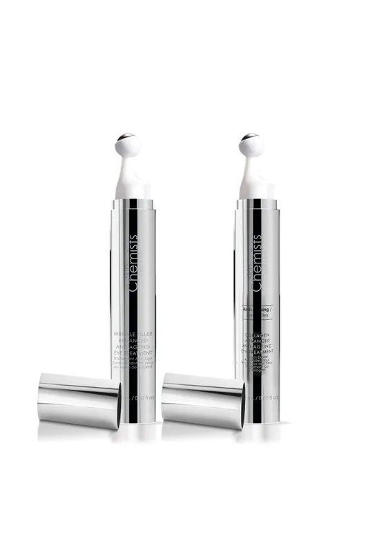 Anti-Ageing Collagen & Caviar Eye Treatments Duo Pack for Firmness and Elasticity