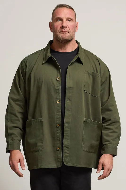 Classic Collar Overshirt - BadRhino