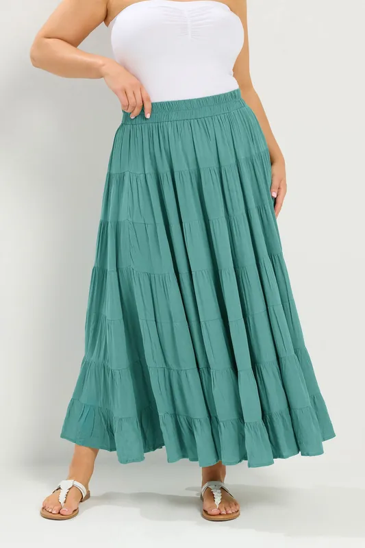 Tiered Maxi Skirt - Yours