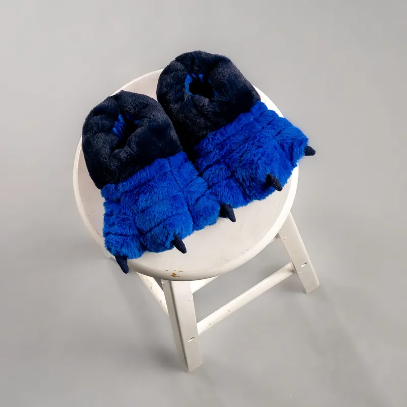 Monster Faux Fur Slippers - Lulabay