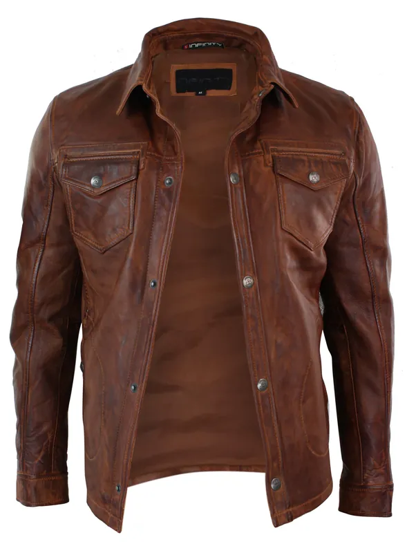 Slim Fit Shirt Style Jacket - TruClothing