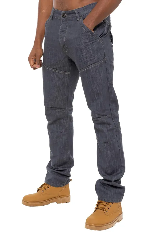 Straight Leg Denim Jeans - Enzo