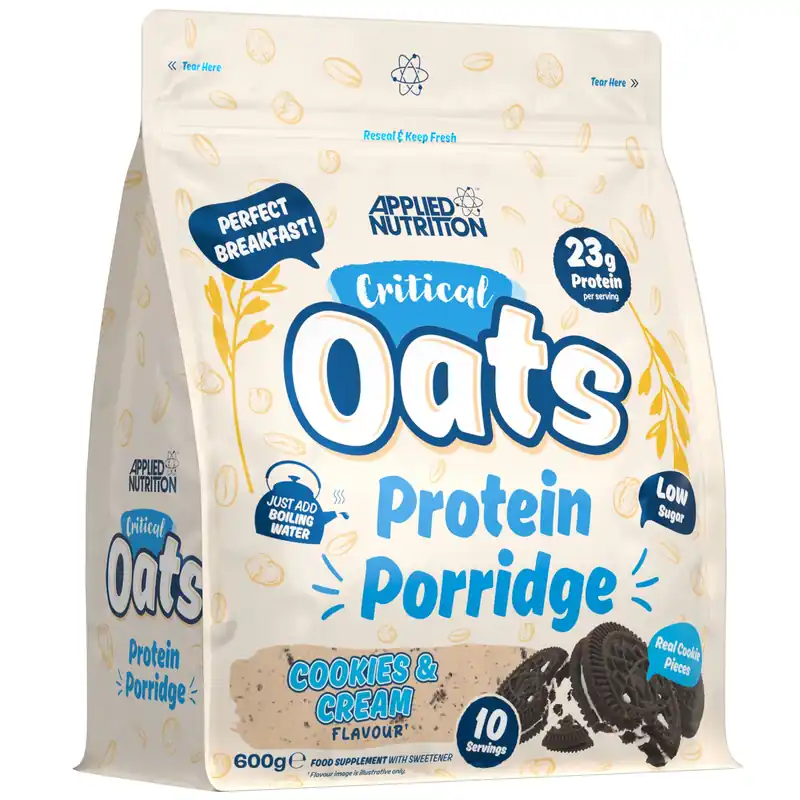 Critical Oats Protein Porridge Powder - Cookies & Cream - 10 Servings