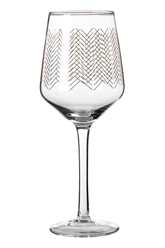 Set Of Four Jazz Wine Glasses - Orsina