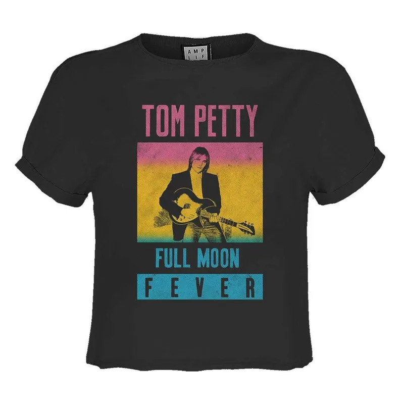 Full Moon Fever Tom Petty & The Heartbreakers Crop Top - Amplified