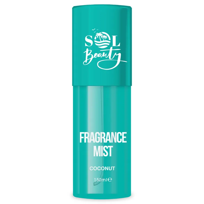Body Spray Coconut Fragrance Vegan Friendly Mist Helps Skin Stay 150ml - SOL Beauty