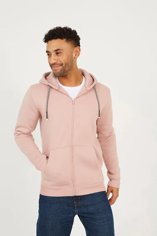 Zip Through Hoodie - Brave Soul