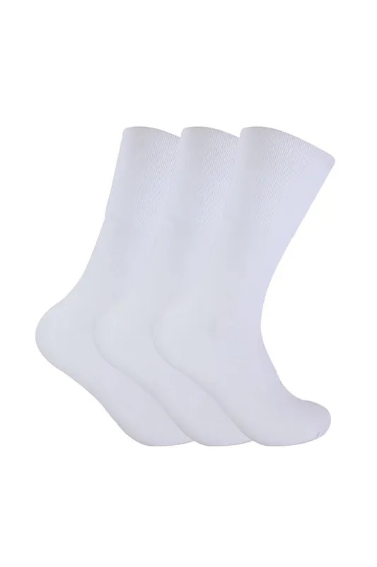 3 Pairs Thin Non Elastic Thermal Diabetic Socks - Sock Snob