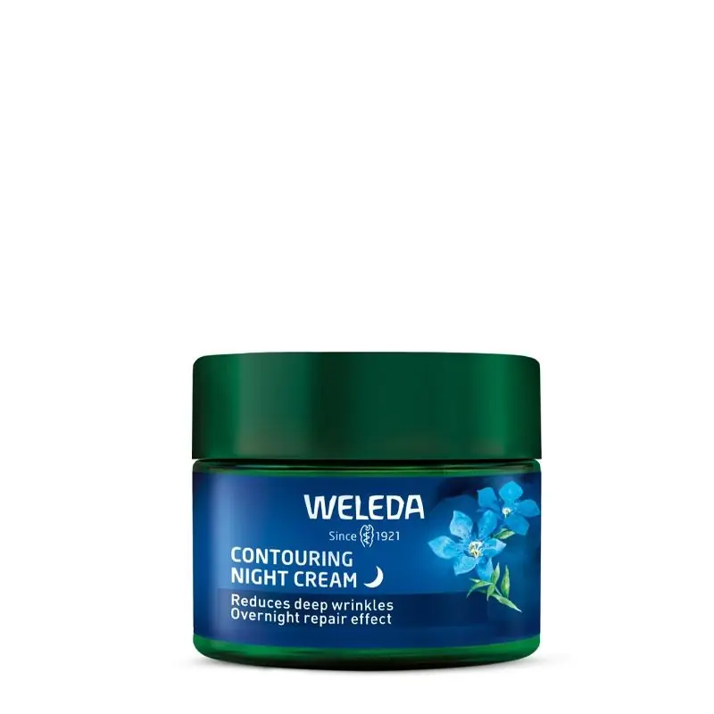 Blue Gentian & Edelweiss Contouring Night Cream 40ml - Weleda