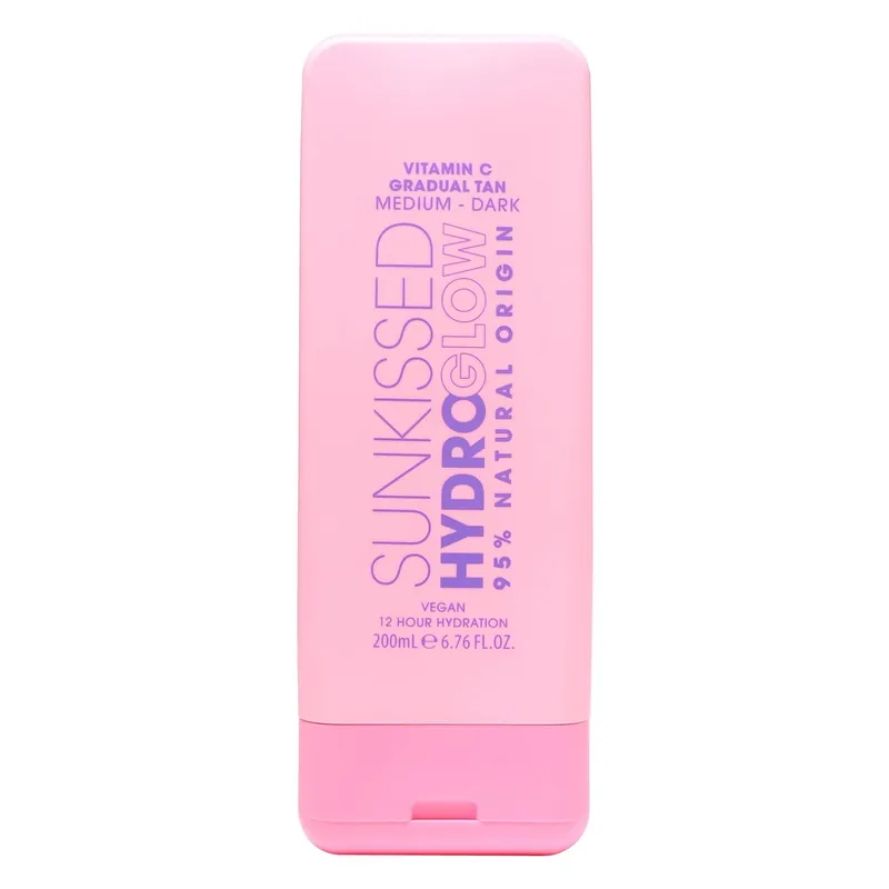 HydroGlow Vitamin C Gradual Tanning Lotion 200ml - Sunkissed