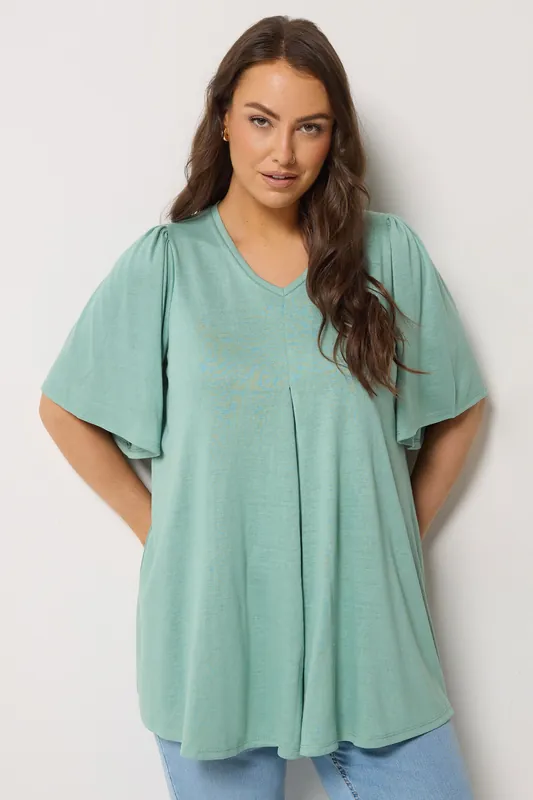 Pleat Front Top - Yours