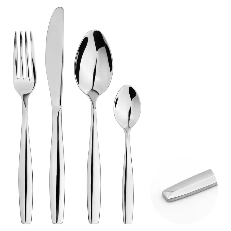 Cutlery Set Stainless Steel Flatware 32pc Set Anydate - Glim & Glam