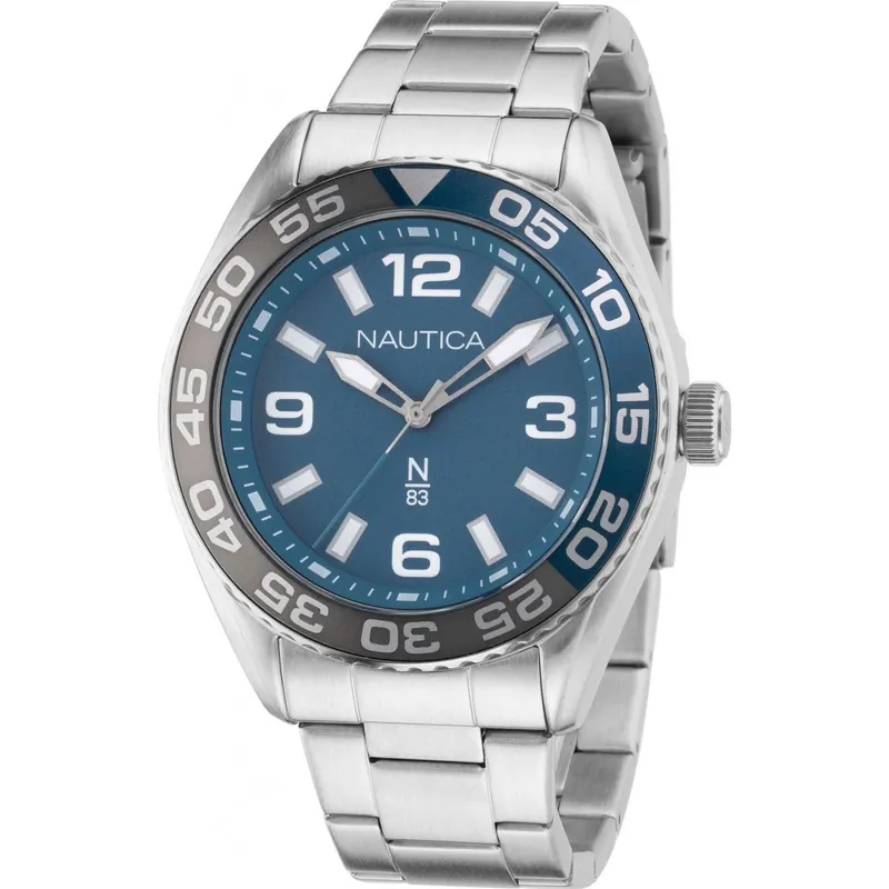 NAPFWS307 Finn World 44mm Quartz Watch - Nautica