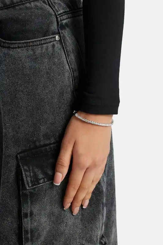 Womens 3mm Tennis Bracelet - Cernucci