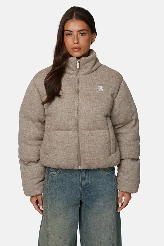 Knitted Padded Jacket - Good For Nothing
