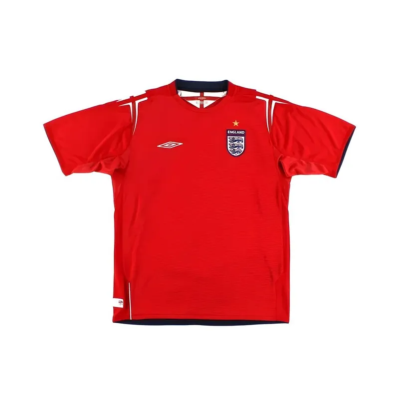 Preloved Mens 2004 06 Away Shirt Excellent - England