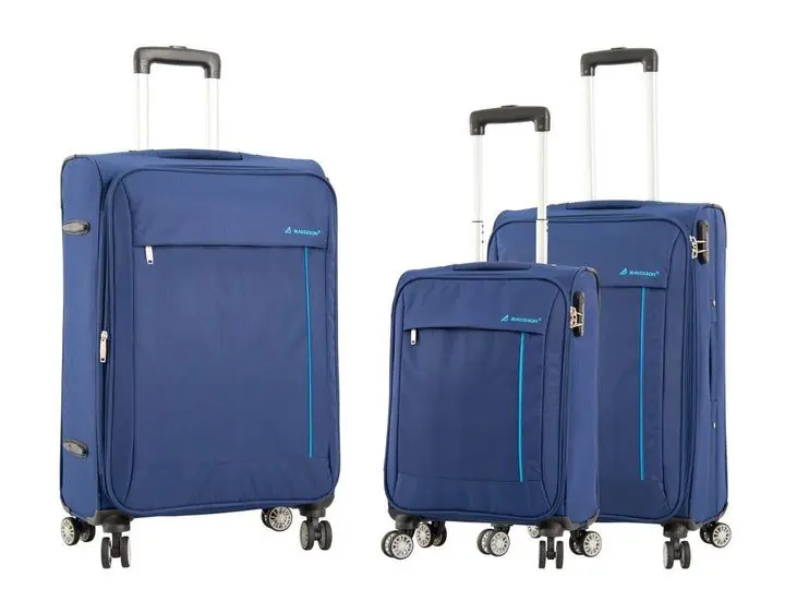 Lightweight Soft Casing Travel Luggage Suitcase - Infinity Leather