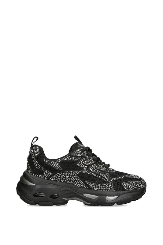 Zonar Black' Fabric Trainers - STEVE MADDEN