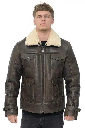Sheepskin Classic Safari Jacket-Hertford