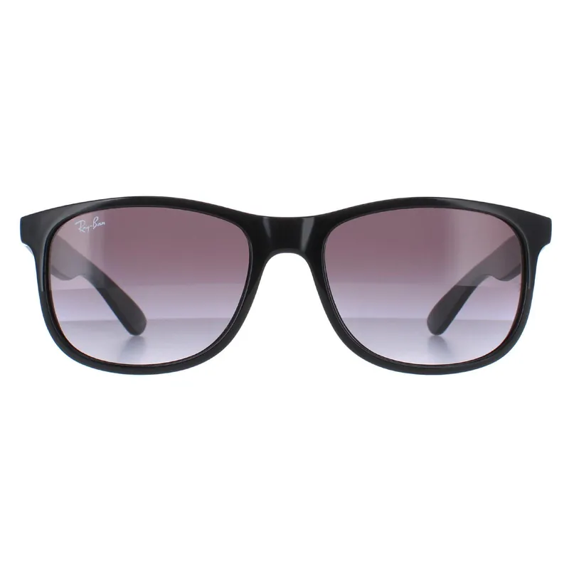 Rectangle Black Grey Gradient Andy 4202 Sunglasses - Ray-Ban