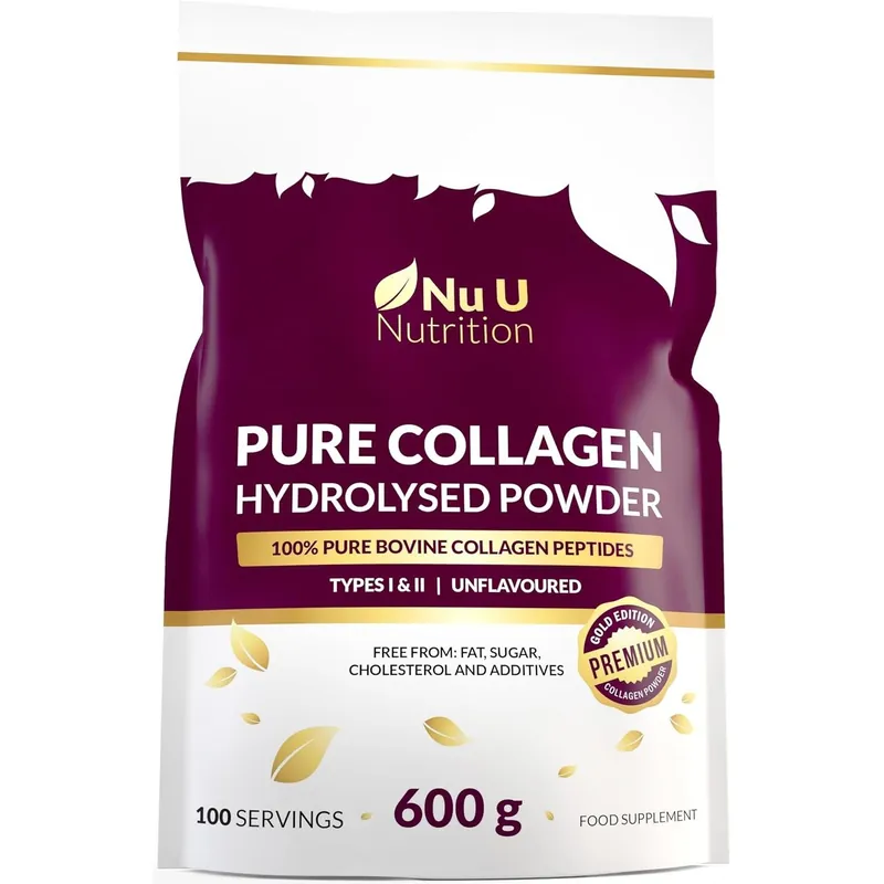 Premium Collagen Powder – Protein for Healthy Skin, Joints & Hair – Gluten-Free Daily Supplement for Enhanced Wellbeing- 600g