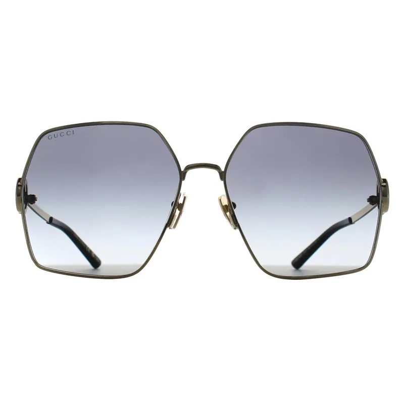 Square Gold Grey Gradient GG2163S - Gucci