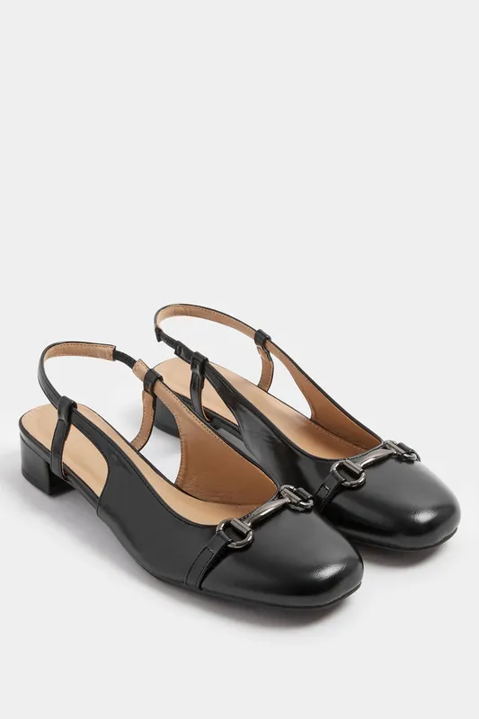 Snaffle Slingback Heel In Standard Fit - Long Tall Sally