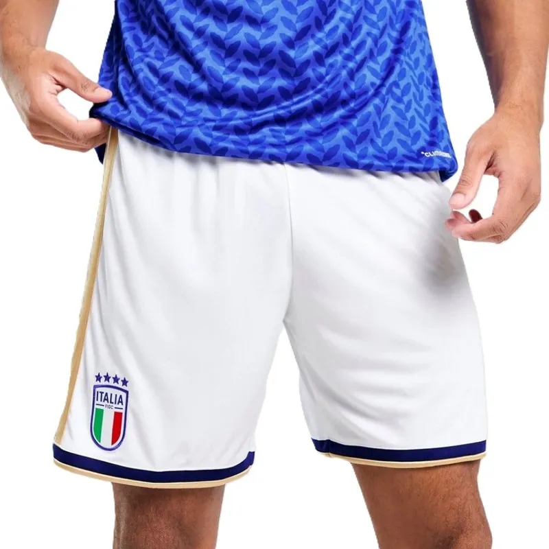 Mens 2026 2027 Home Shorts White - Italy
