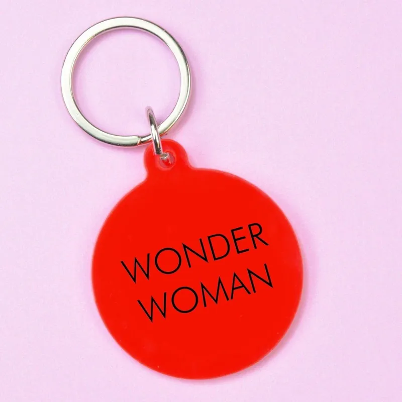 Wonder Woman Keyring - Flamingo Candles