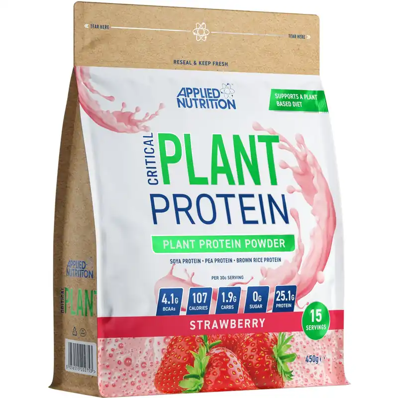 Critical Plant Protein Powder - Strawberry - 15 Servings