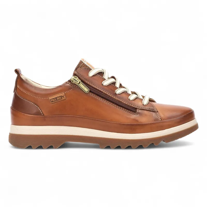 Pikolinos Leather Laces & Zipper Trainers - Vigo