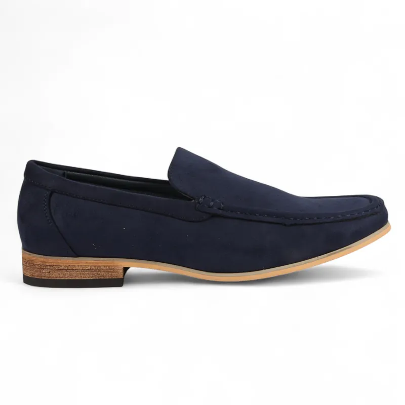 Suede Loafers Lightweight Slip-On Casual Shoes