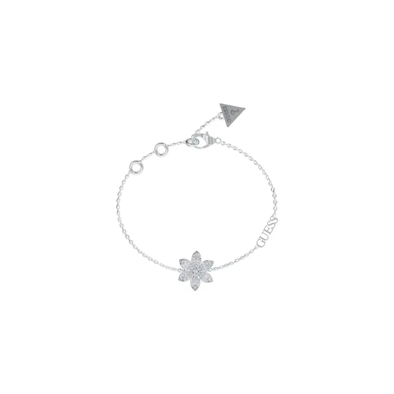 UBB04144RHS White Lotus Bracelet - Guess
