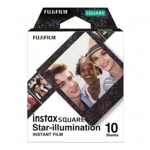 Square Star Illumination Instant Film - 10 Shots