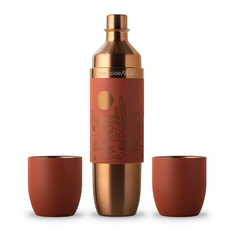 Parkside Flask 750 | Mojave Special Edition | Travel Wine Flask 750ml - High Camp Flasks