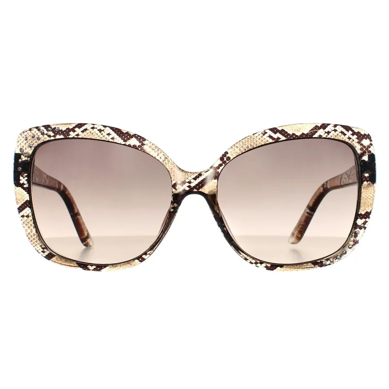 Butterfly Shiny Light Brown Brown Gradient GF0383 - Guess