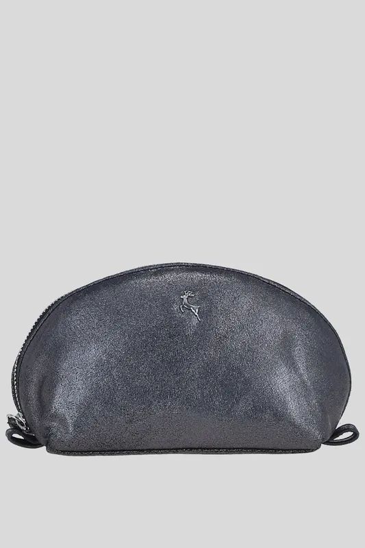 'Philippa' Real Leather Makeup Bag - Ashwood Leather