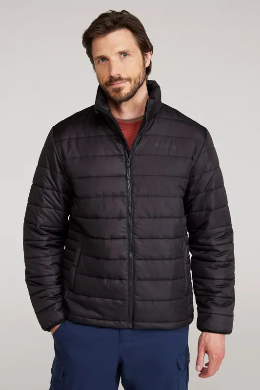 ’Deaks’ Water Resistant PFC Free IsoTherm Polyester Padded Jacket - Mountain Warehouse