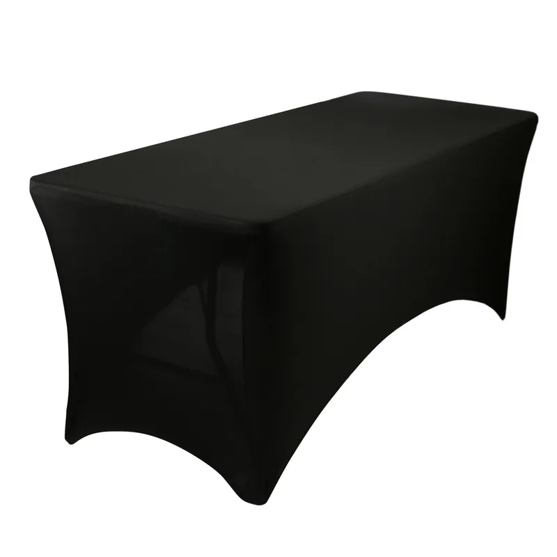 Rectangular Spandex Fitted Tablecloth - 180cm - Elasticated Cover